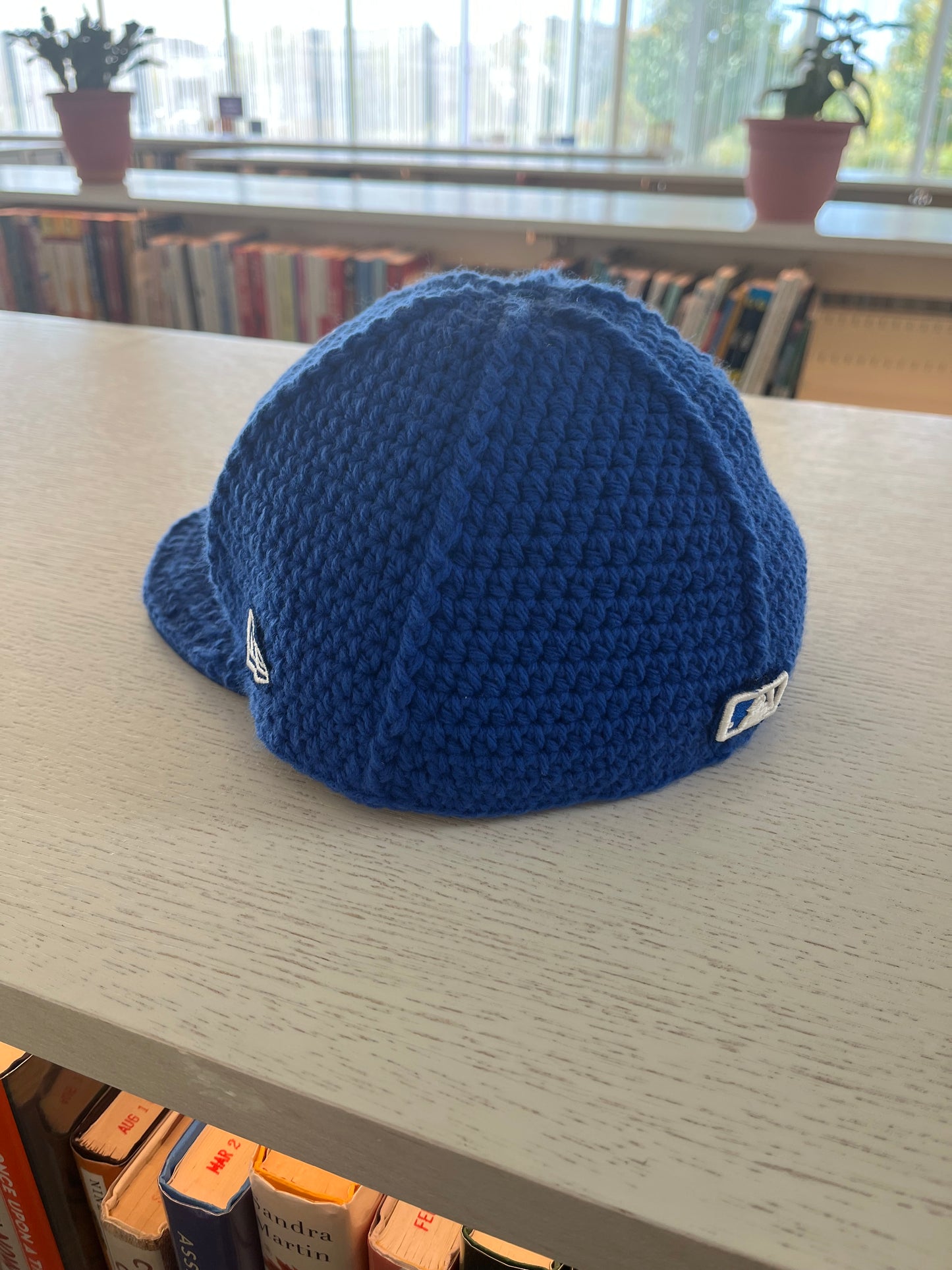 Blue Jays Crochet Fitted Hat