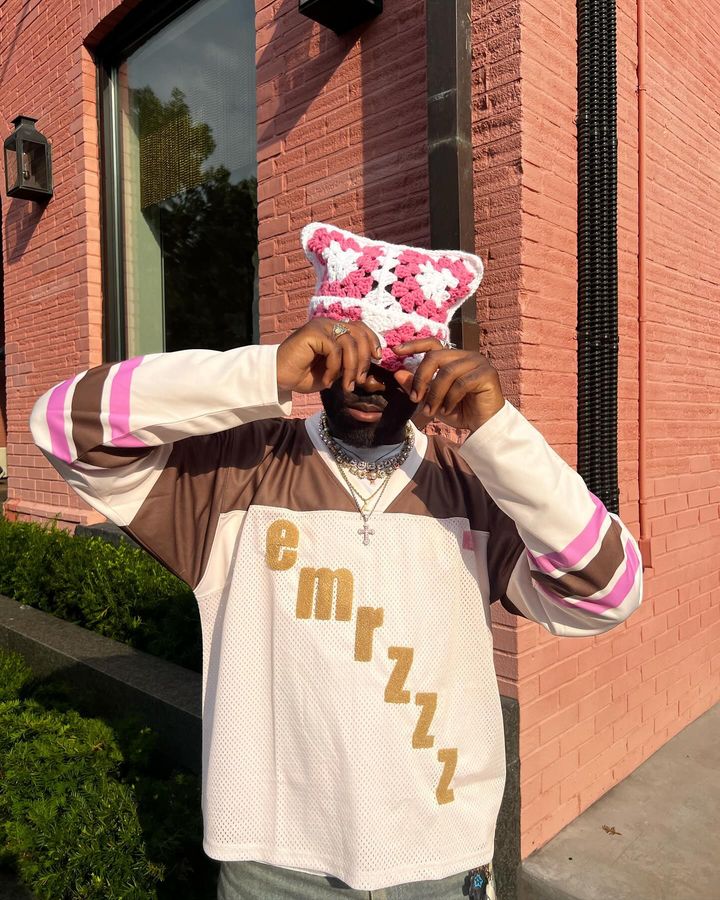 Pink Macaroon Crochet Hat