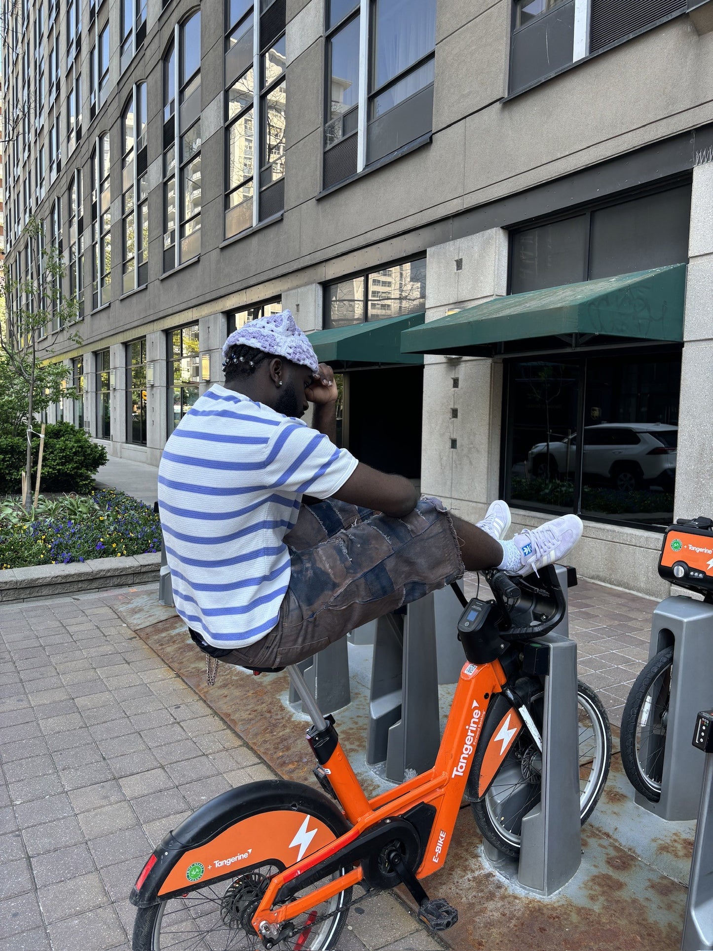 Royalty Purple Crochet Hat