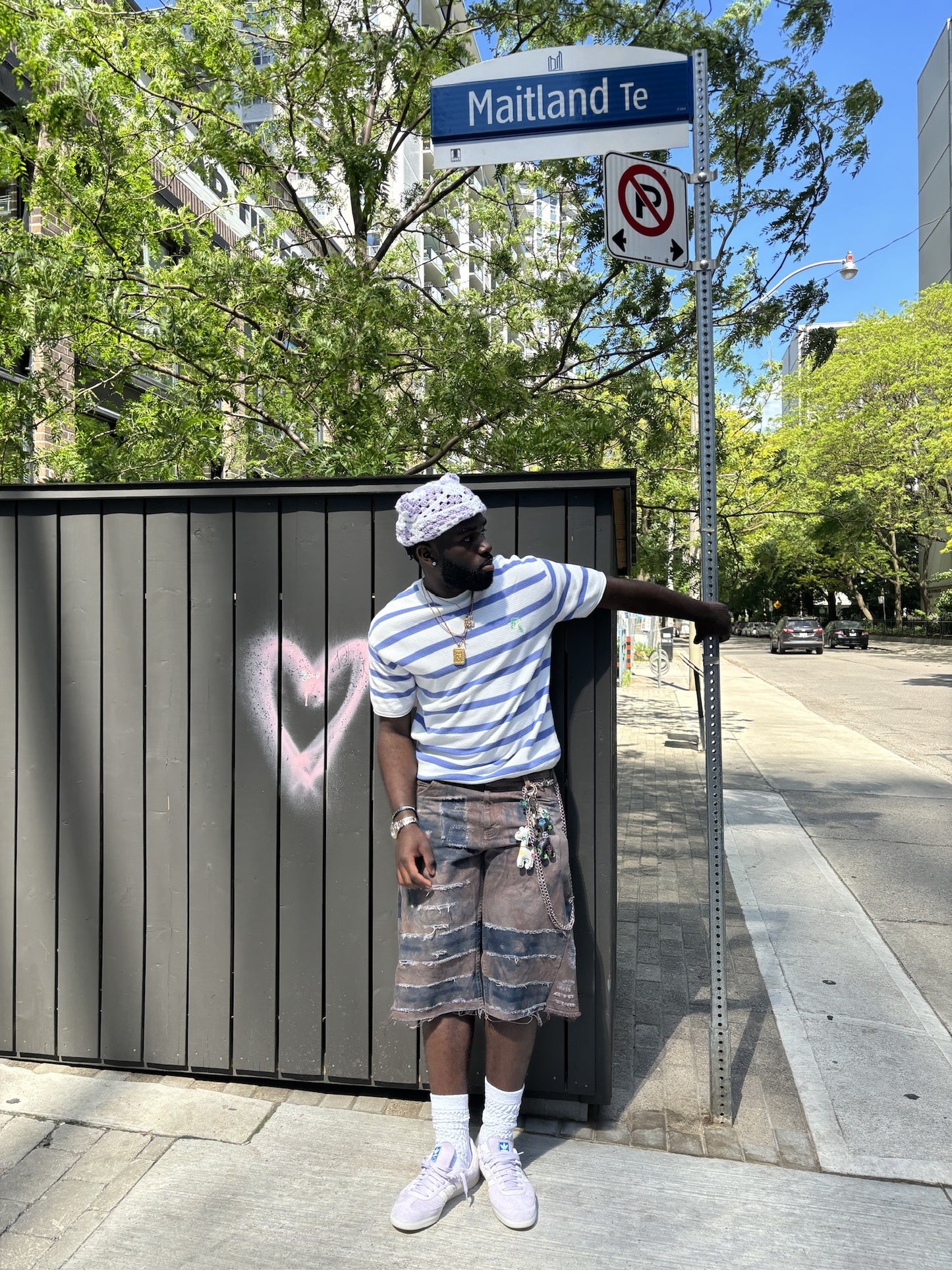 Royalty Purple Crochet Hat