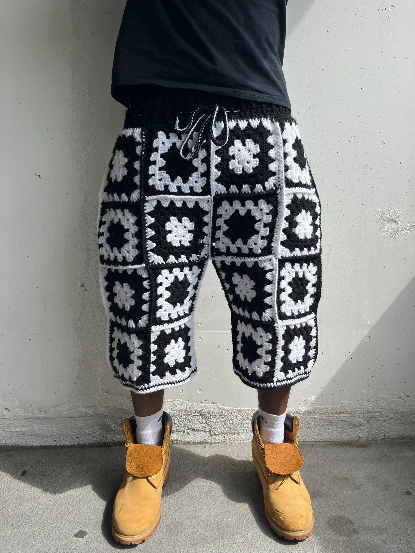 Domino Crochet Shorts