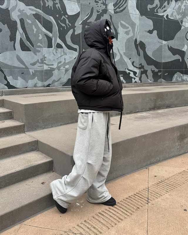 Black Bucket Crochet Hat