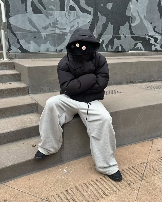 Black Bucket Crochet Hat