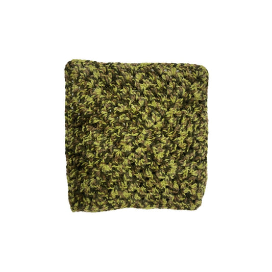 Green Camo Crochet Hat