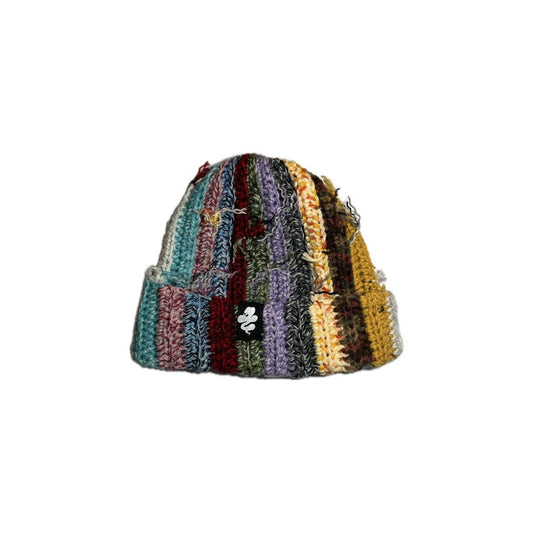 Hand-Tied Beanie 'Multicolor'