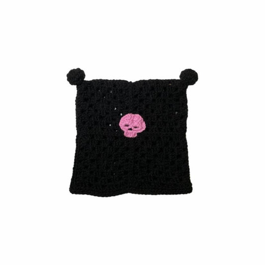 Kuromi Crochet Hat