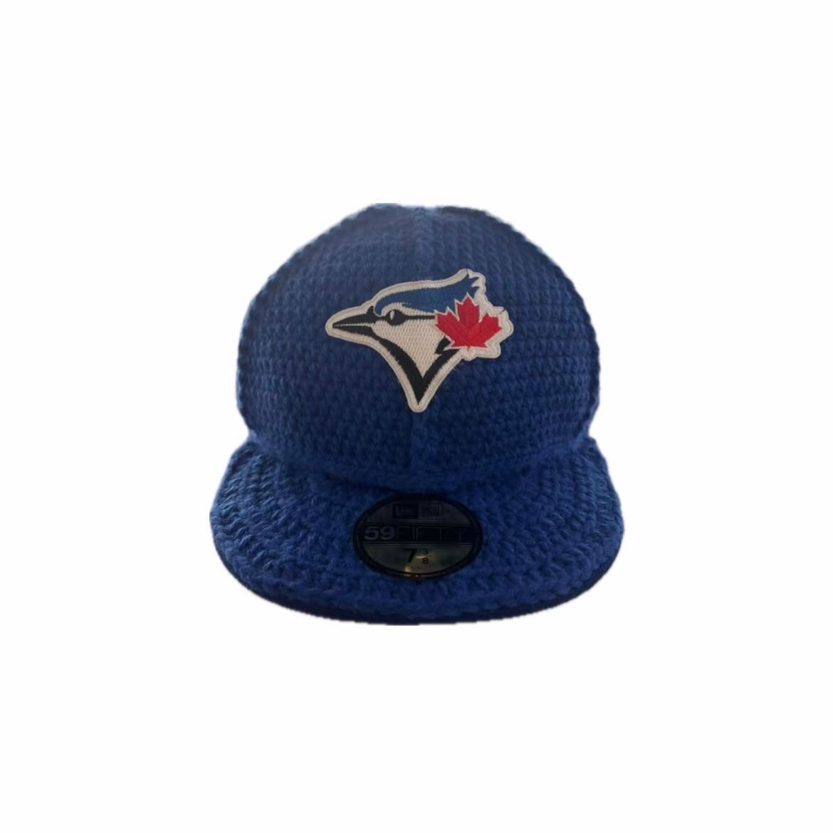 Blue Jays Crochet Fitted Hat