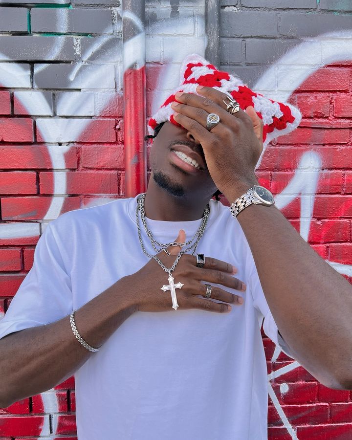 Crimson Red Crochet Hat